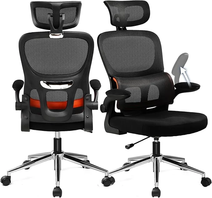 COMHOMA Ergonomic Office Chair - Big and Tall 330lbs Capacity