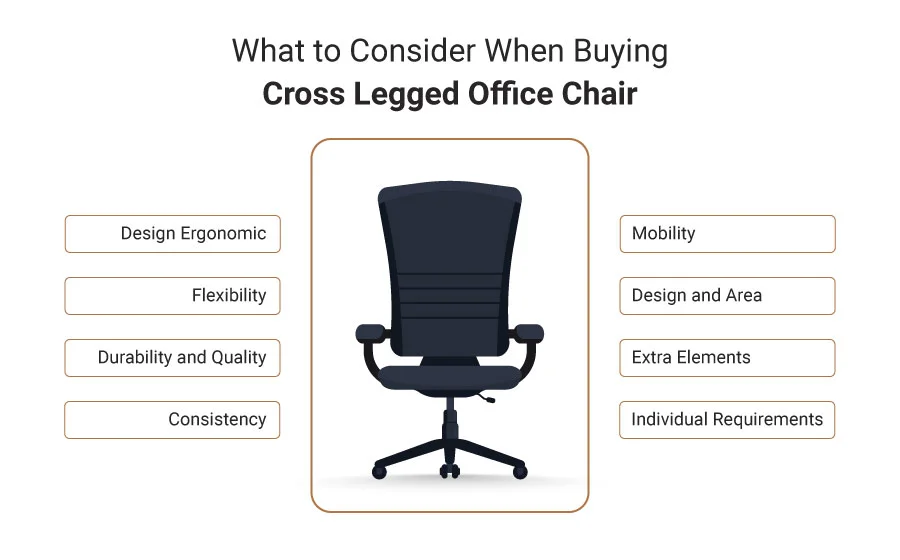 Cross Legged Office Chair