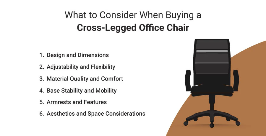 Buying a Cross-Legged Office Chair